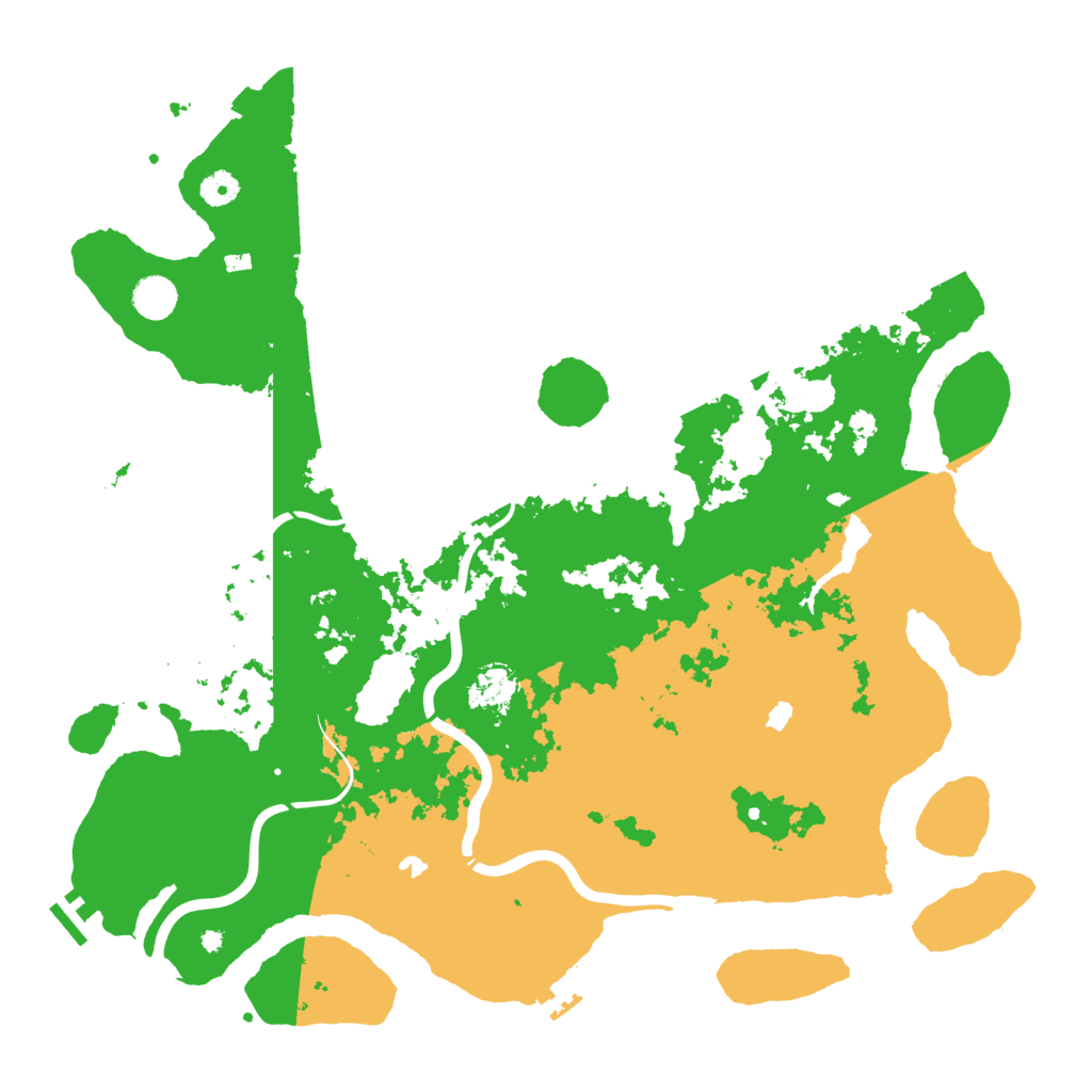 Biome Rust Map: Procedural Map, Size: 4500, Seed: 1787055988