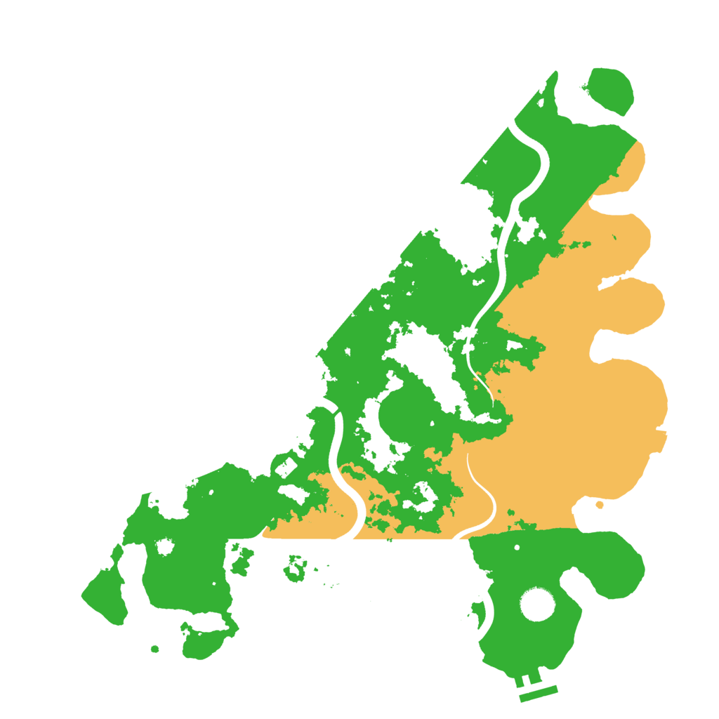 Biome Rust Map: Procedural Map, Size: 3750, Seed: 1274321341