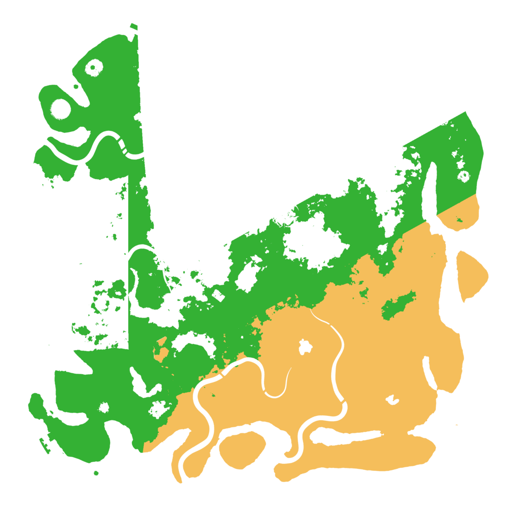 Biome Rust Map: Procedural Map, Size: 4500, Seed: 1895383806
