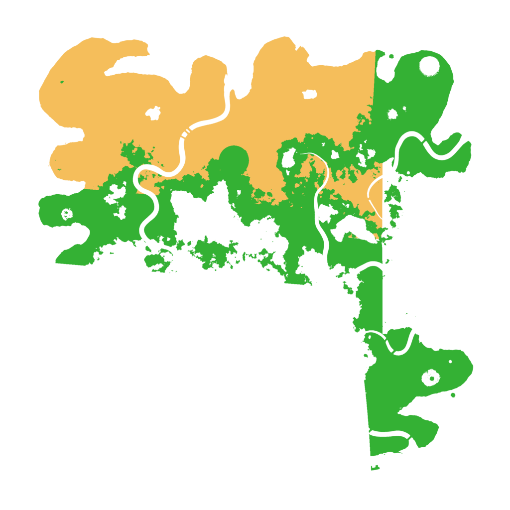 Biome Rust Map: Procedural Map, Size: 4500, Seed: 1576548107