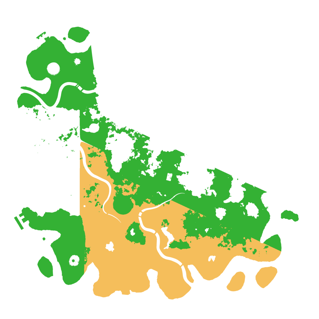 Biome Rust Map: Procedural Map, Size: 4500, Seed: 1218200624