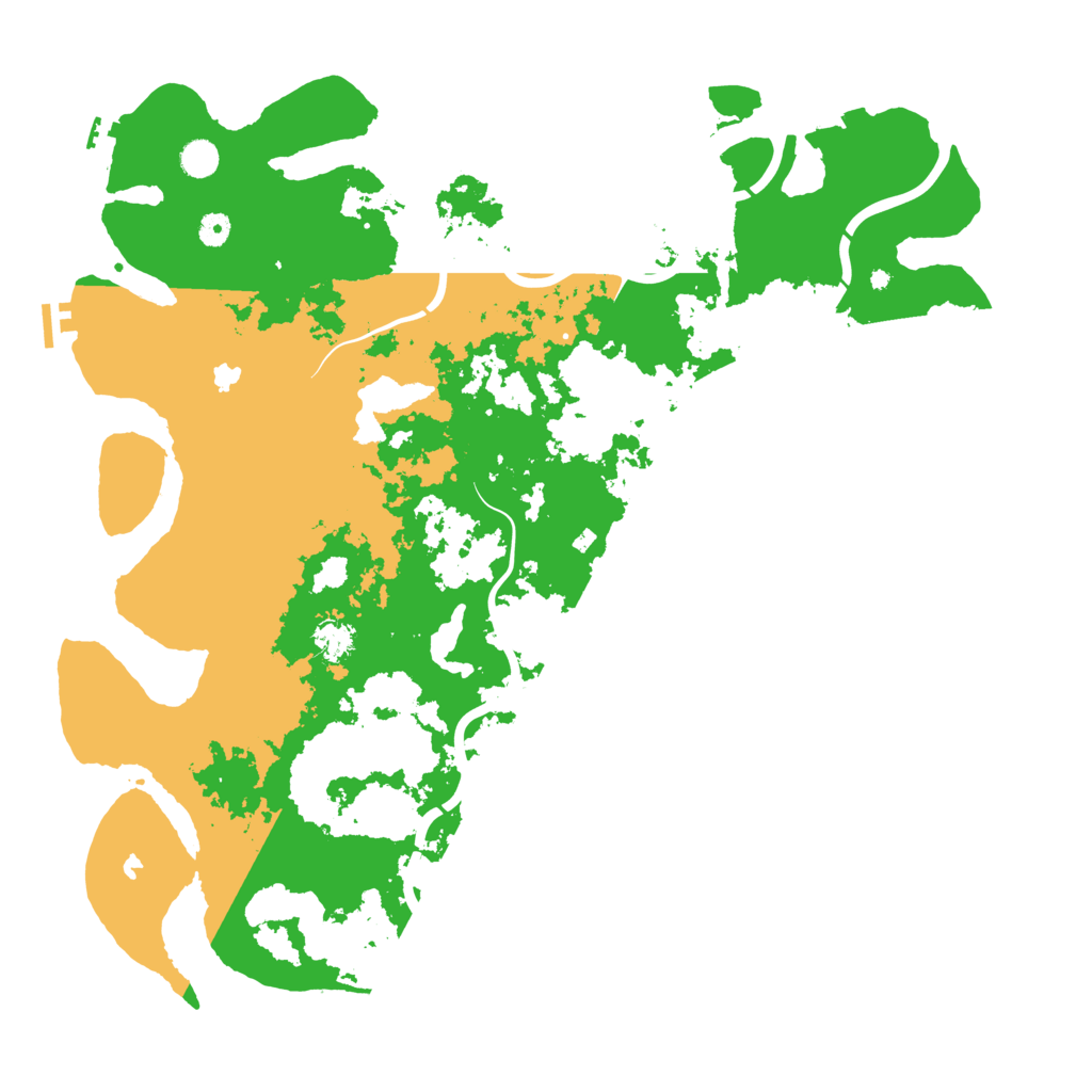 Biome Rust Map: Procedural Map, Size: 5000, Seed: 34123829