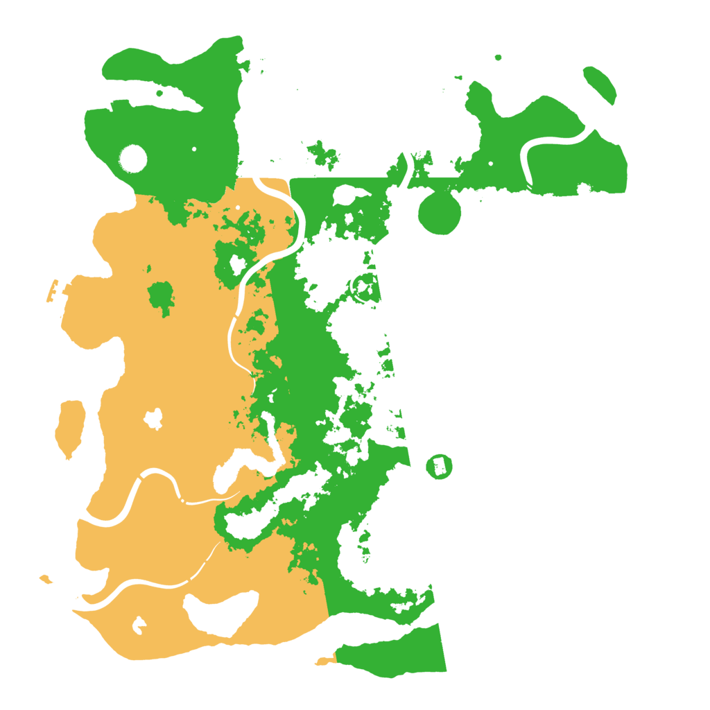 Biome Rust Map: Procedural Map, Size: 4500, Seed: 618596673