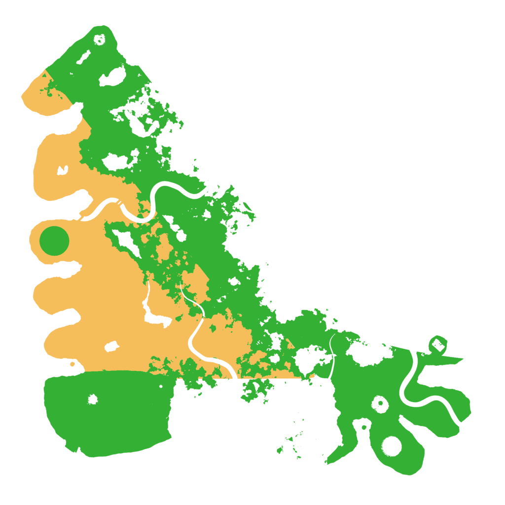 Biome Rust Map: Procedural Map, Size: 4500, Seed: 2144774919