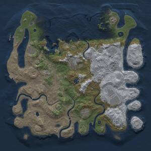 Thumbnail Rust Map: Procedural Map, Size: 4250, Seed: 829908041, 15 Monuments