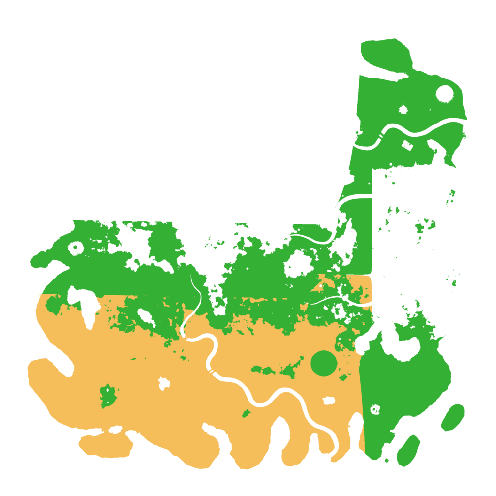 Biome Rust Map: Procedural Map, Size: 5000, Seed: 313552312