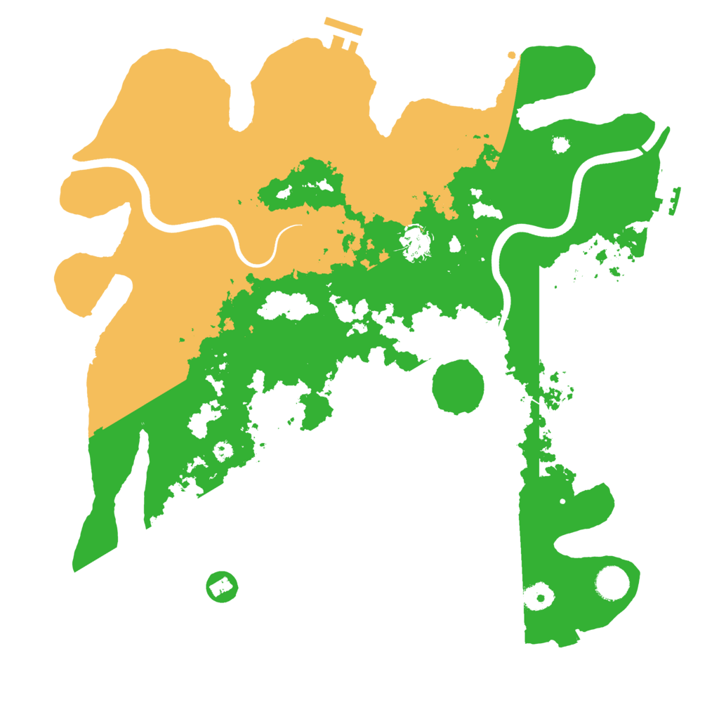 Biome Rust Map: Procedural Map, Size: 3750, Seed: 983314475