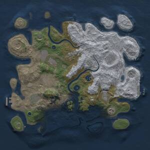 Thumbnail Rust Map: Procedural Map, Size: 3750, Seed: 820937716, 16 Monuments