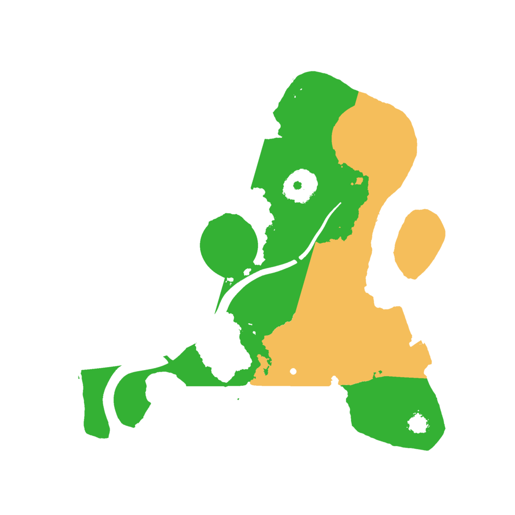Biome Rust Map: Procedural Map, Size: 2350, Seed: 306569380