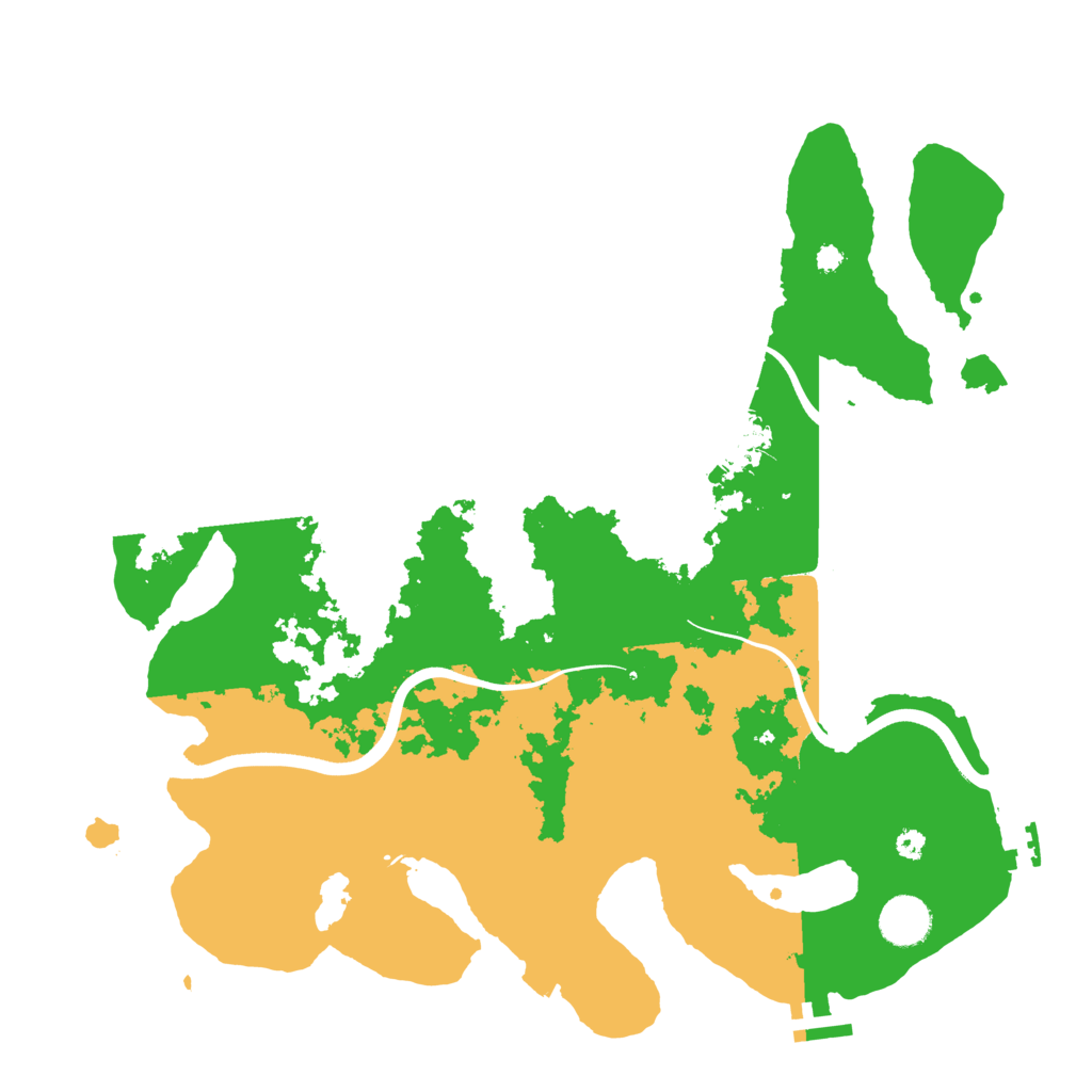 Biome Rust Map: Procedural Map, Size: 3750, Seed: 508655198
