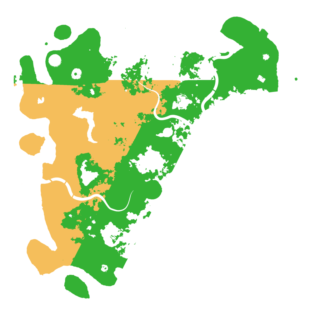 Biome Rust Map: Procedural Map, Size: 4500, Seed: 255189119