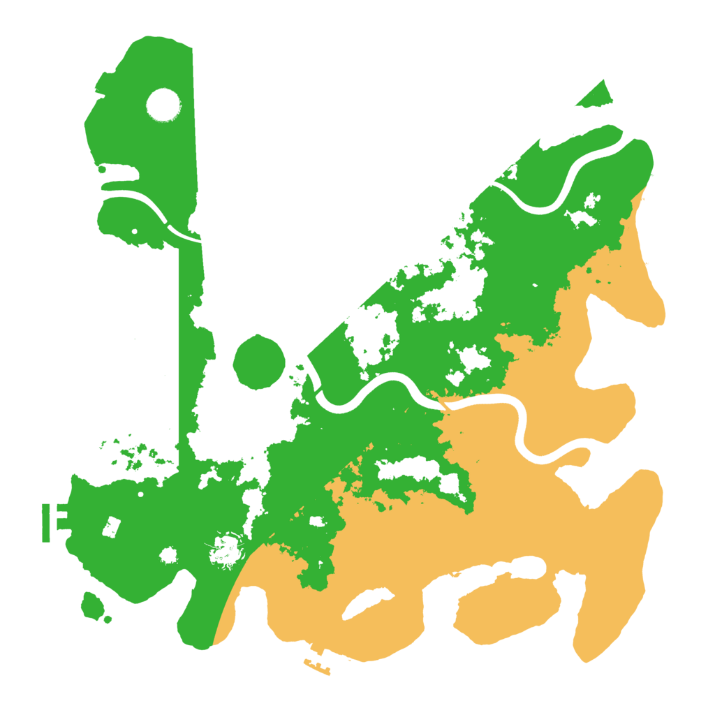 Biome Rust Map: Procedural Map, Size: 3750, Seed: 1546824968