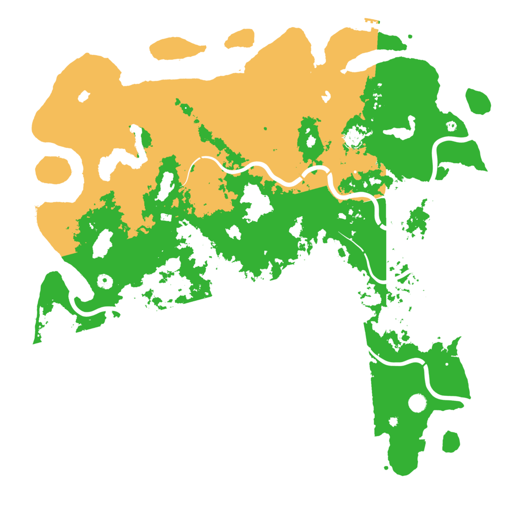 Biome Rust Map: Procedural Map, Size: 5000, Seed: 1344638477