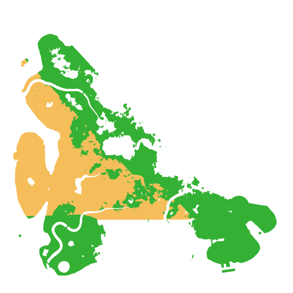Biome Rust Map: Procedural Map, Size: 4500, Seed: 1273566690