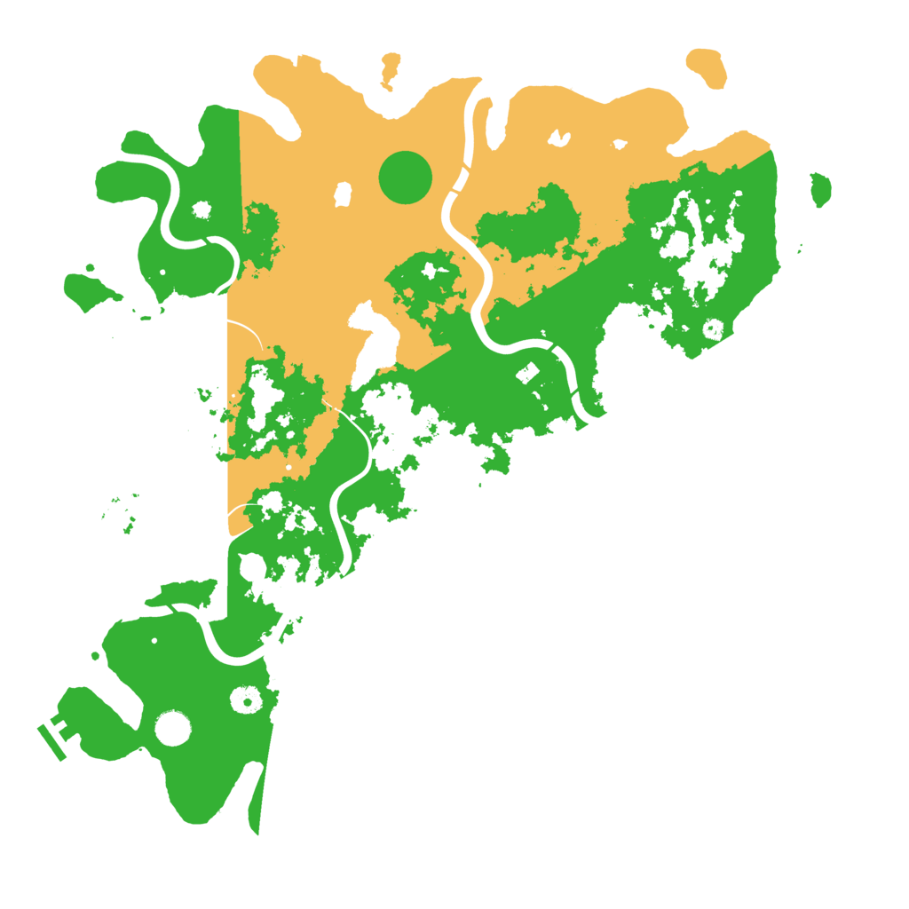 Biome Rust Map: Procedural Map, Size: 4500, Seed: 1359435790