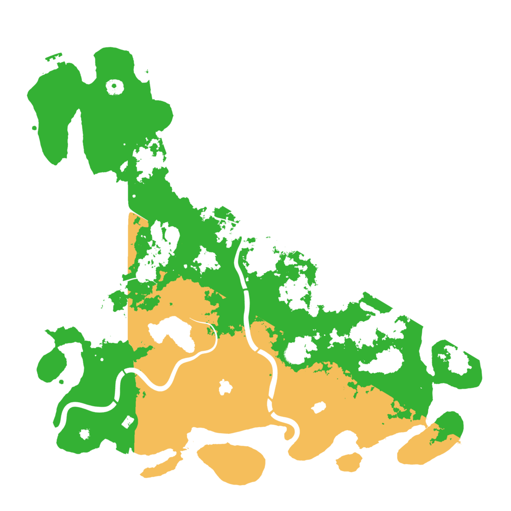 Biome Rust Map: Procedural Map, Size: 4500, Seed: 337323831