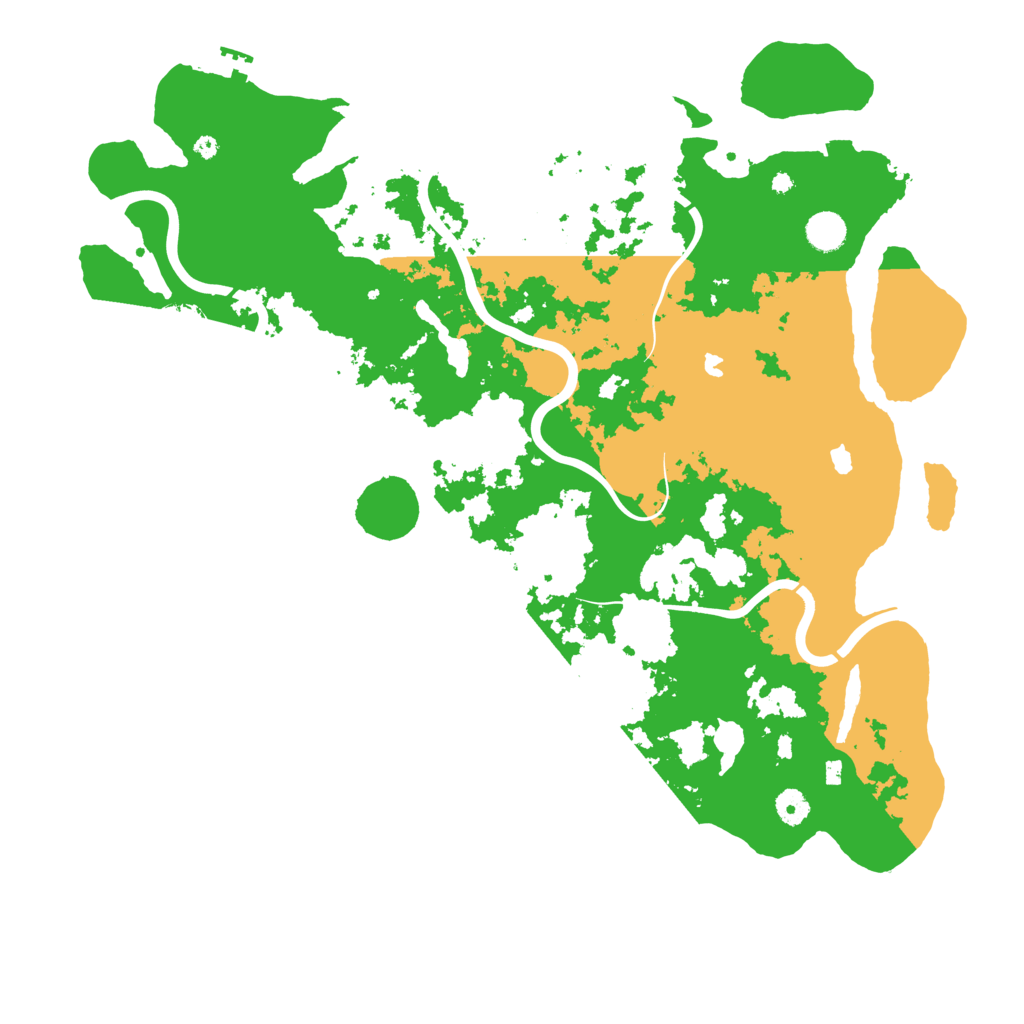 Biome Rust Map: Procedural Map, Size: 4500, Seed: 2116365964
