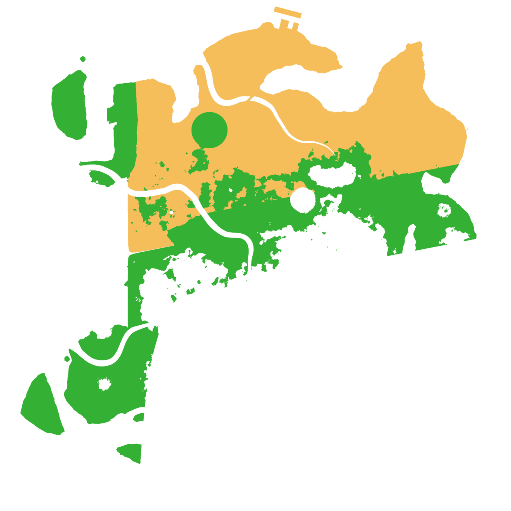 Biome Rust Map: Procedural Map, Size: 3750, Seed: 1255398924