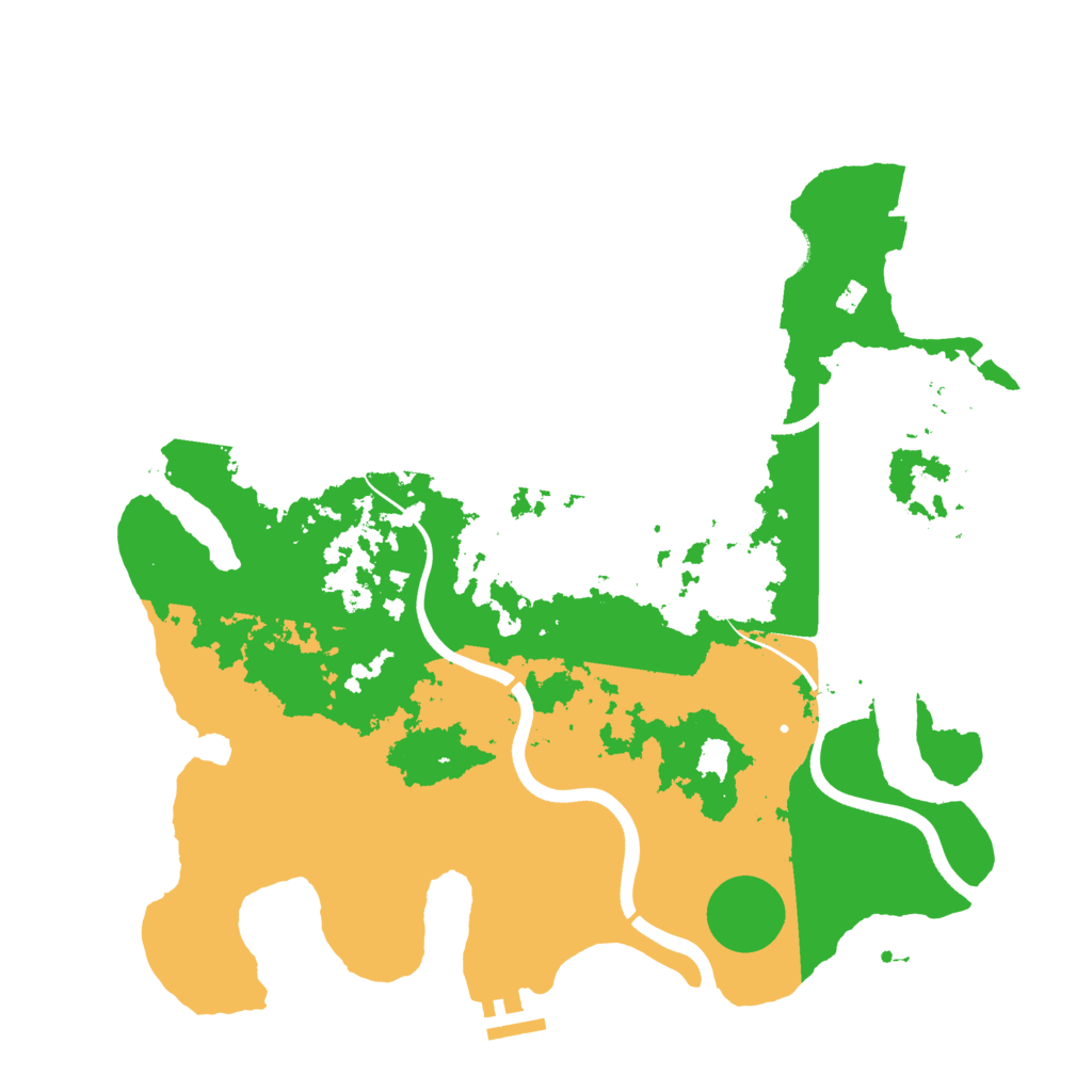 Biome Rust Map: Procedural Map, Size: 3750, Seed: 788337232