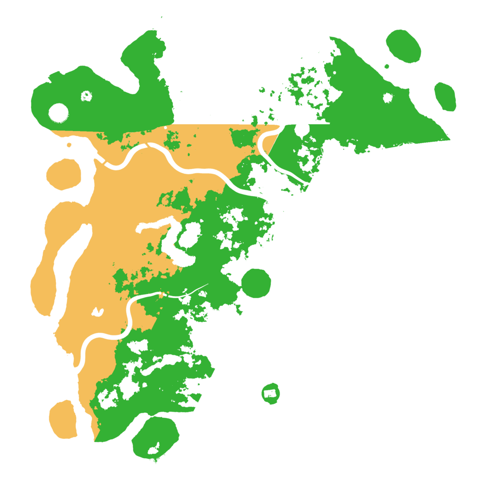 Biome Rust Map: Procedural Map, Size: 4500, Seed: 1281897683