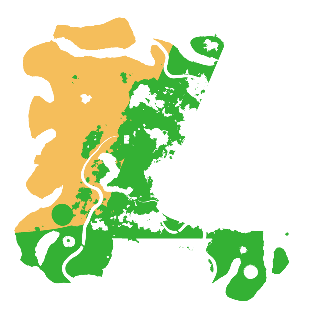 Biome Rust Map: Procedural Map, Size: 4000, Seed: 1890558900