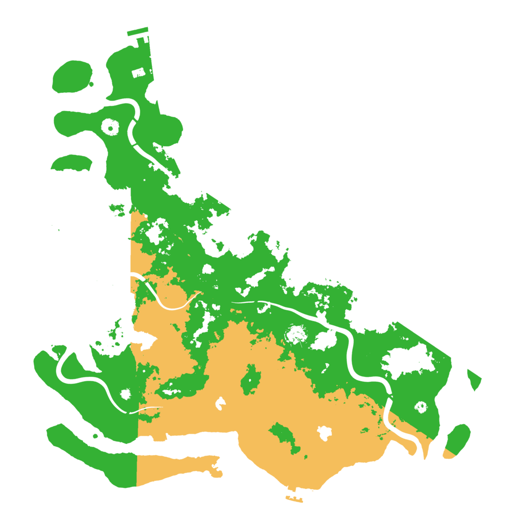 Biome Rust Map: Procedural Map, Size: 4500, Seed: 692782656