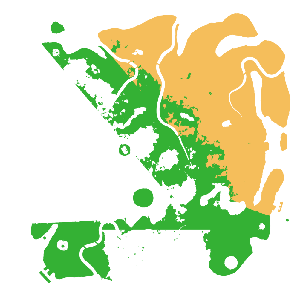 Biome Rust Map: Procedural Map, Size: 4250, Seed: 981086243