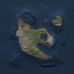Thumbnail Rust Map: Procedural Map, Size: 1500, Seed: 433559730, 2 Monuments