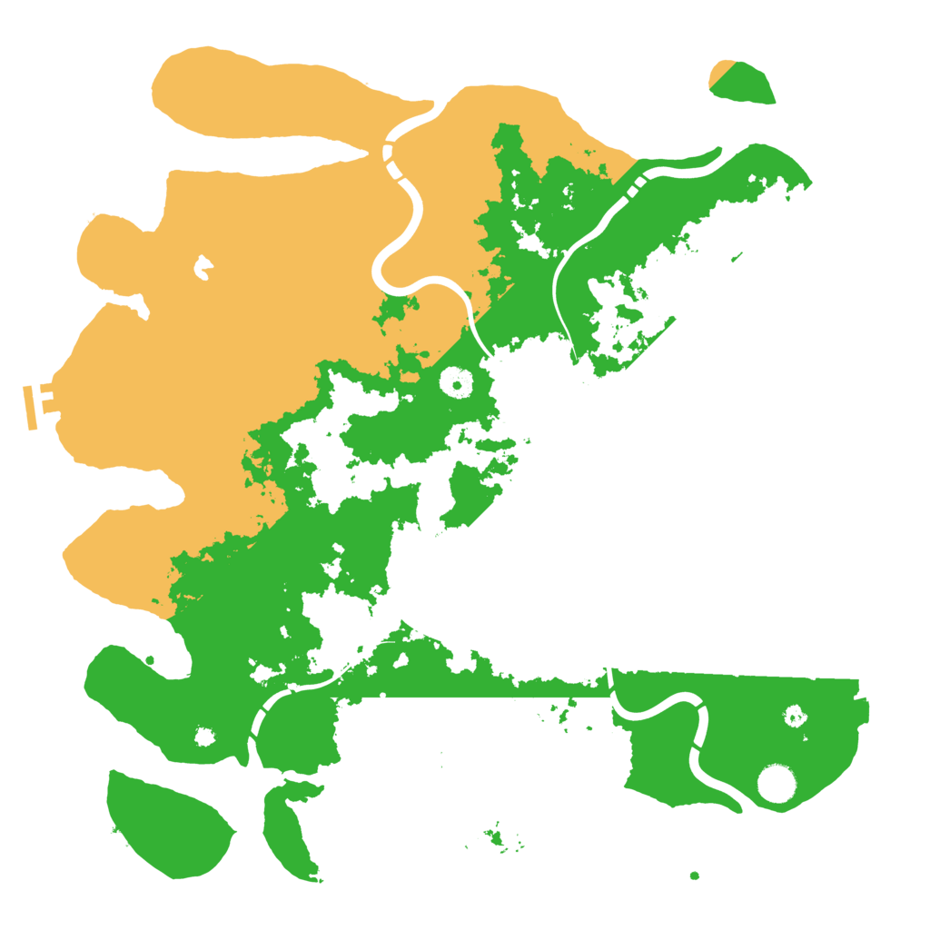 Biome Rust Map: Procedural Map, Size: 4250, Seed: 1590337278