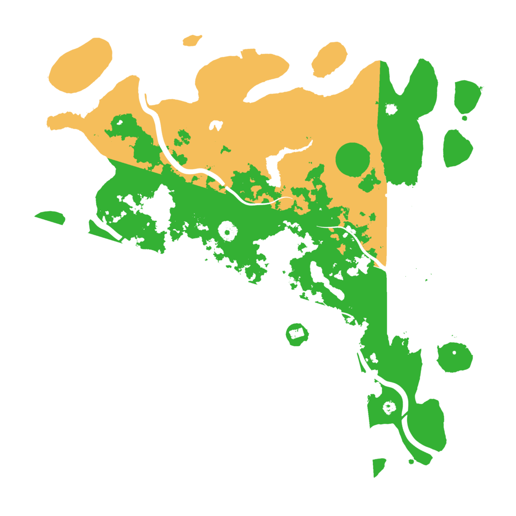 Biome Rust Map: Procedural Map, Size: 4050, Seed: 781486345