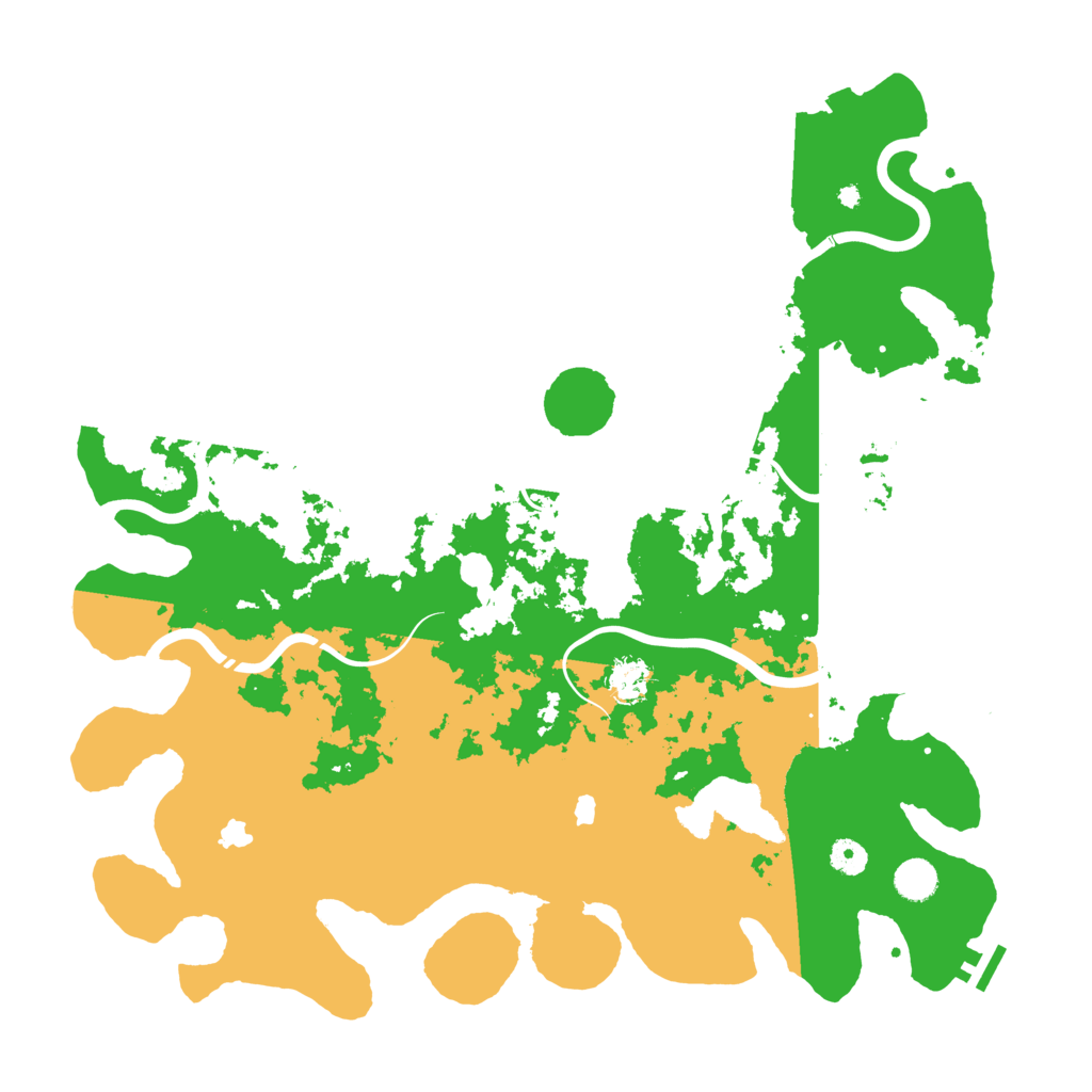Biome Rust Map: Procedural Map, Size: 4500, Seed: 1433422735