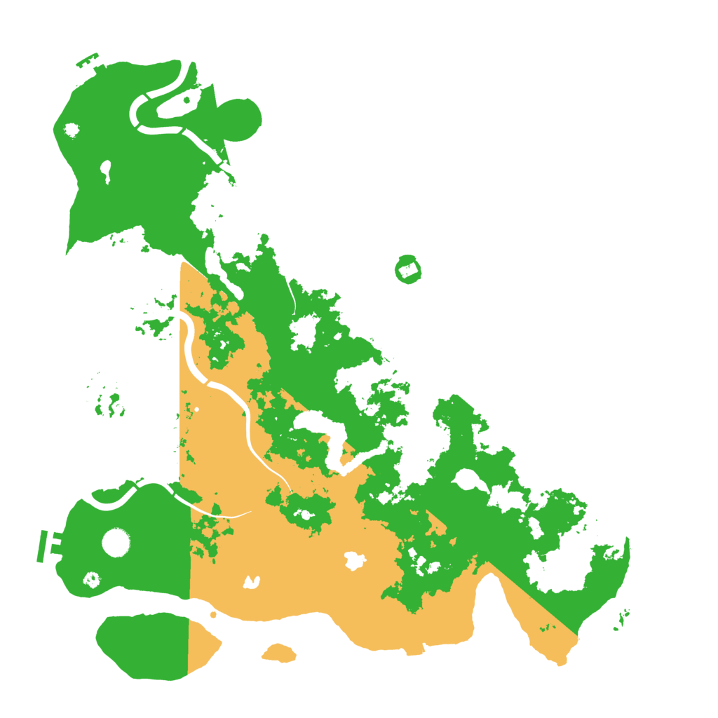 Biome Rust Map: Procedural Map, Size: 4500, Seed: 481117658