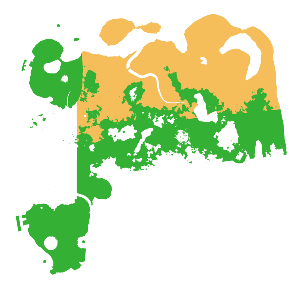 Biome Rust Map: Procedural Map, Size: 4000, Seed: 1351365342