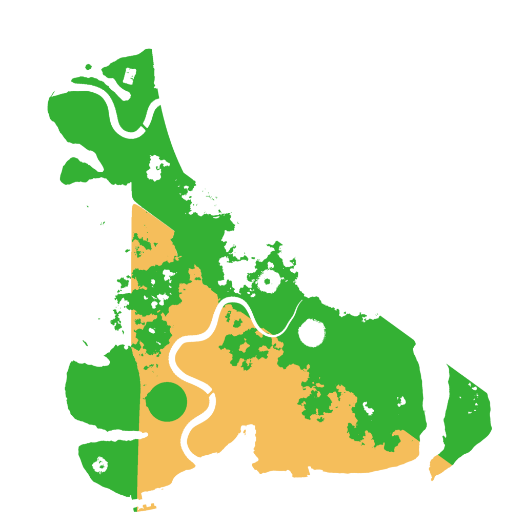 Biome Rust Map: Procedural Map, Size: 3500, Seed: 1606453374