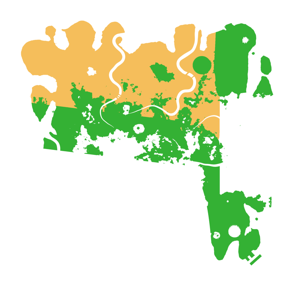 Biome Rust Map: Procedural Map, Size: 4250, Seed: 51406219