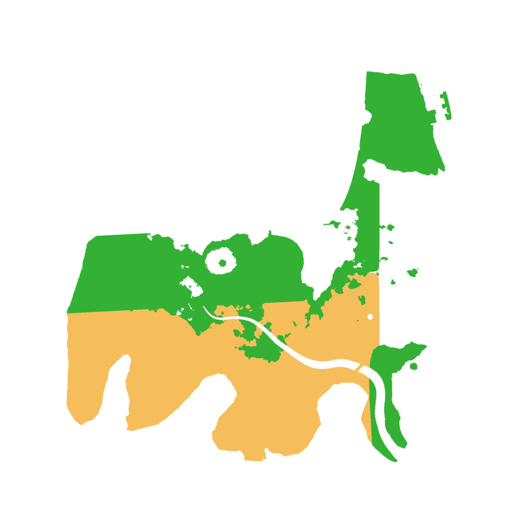 Biome Rust Map: Procedural Map, Size: 2700, Seed: 684250853