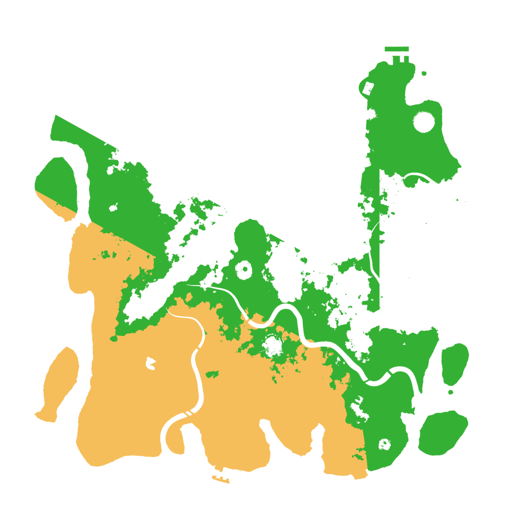 Biome Rust Map: Procedural Map, Size: 4250, Seed: 1791783109
