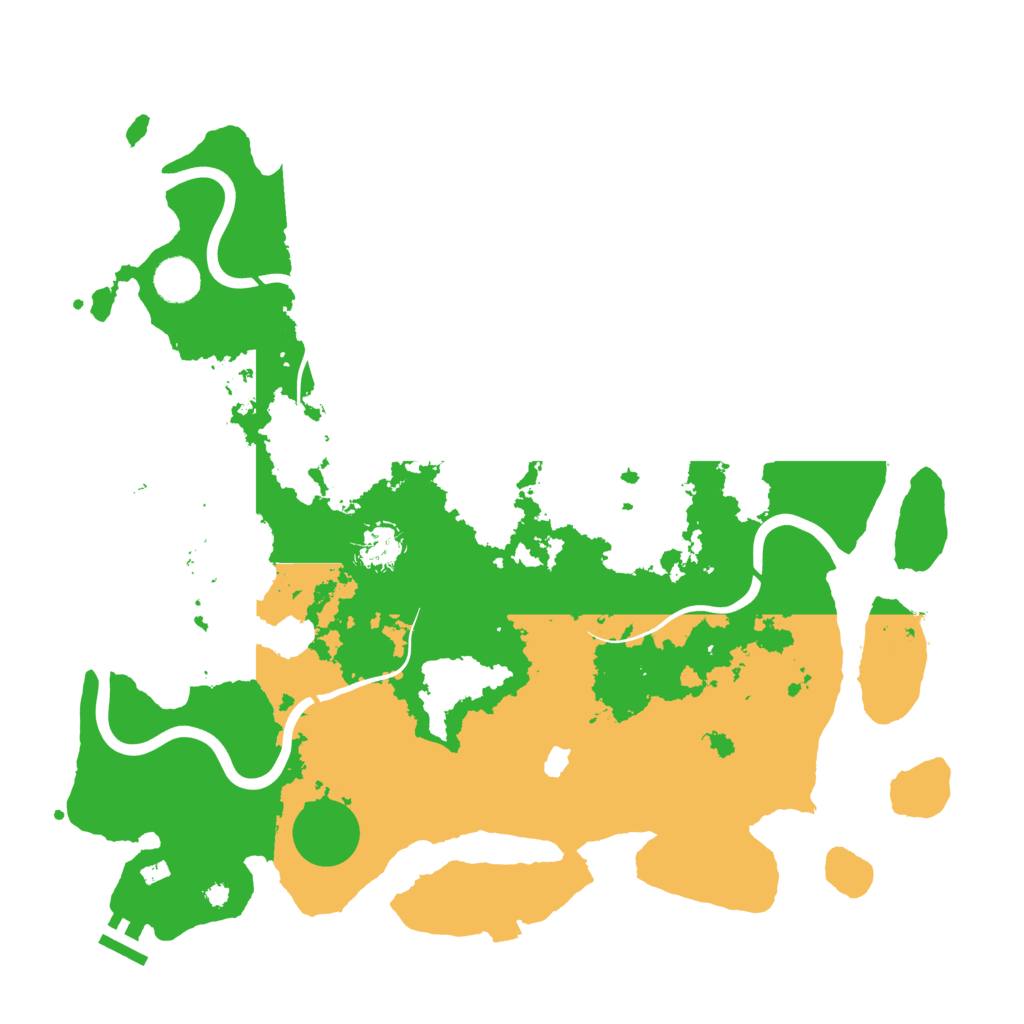 Biome Rust Map: Procedural Map, Size: 4050, Seed: 404858317