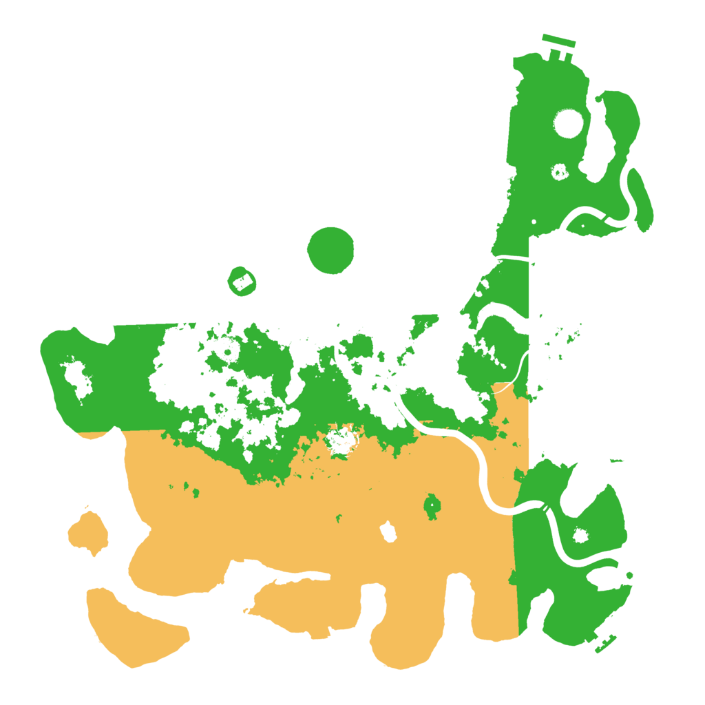 Biome Rust Map: Procedural Map, Size: 4250, Seed: 761328628