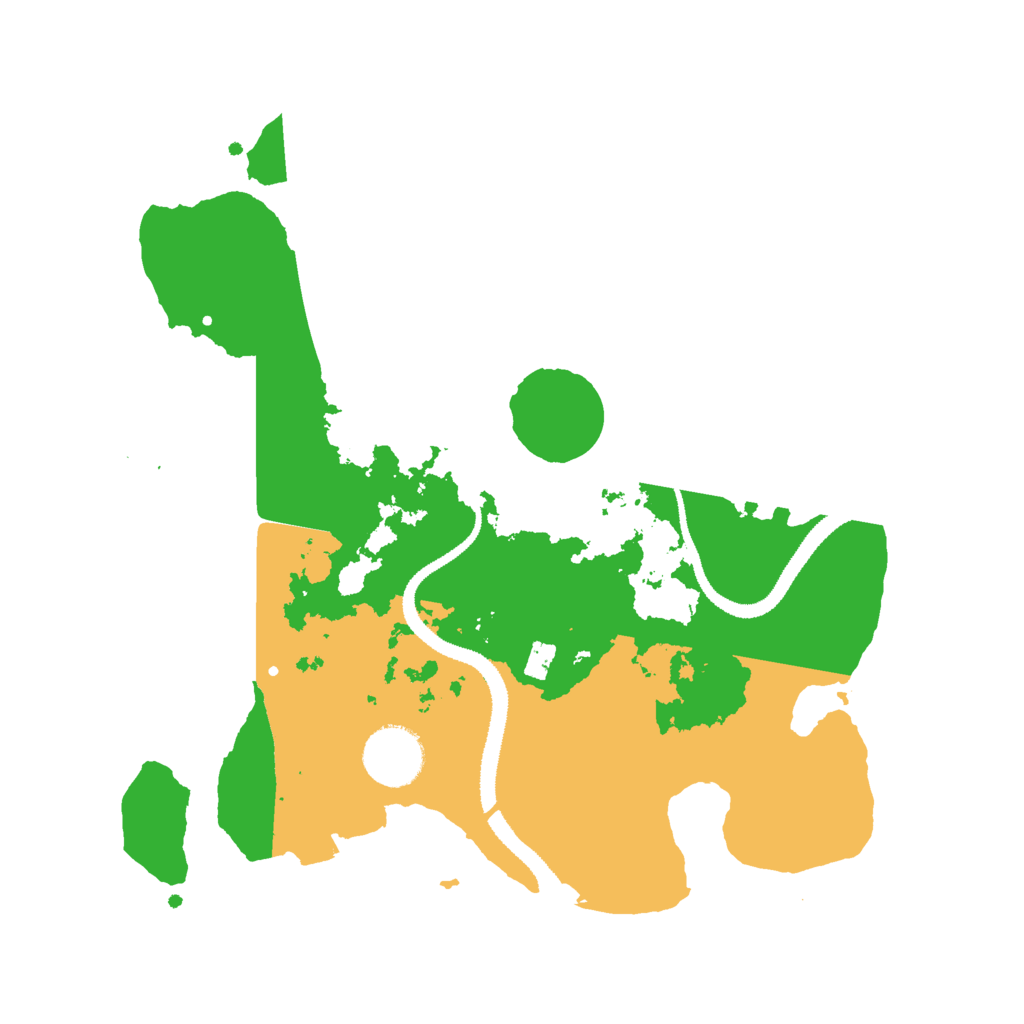 Biome Rust Map: Procedural Map, Size: 3000, Seed: 7655890