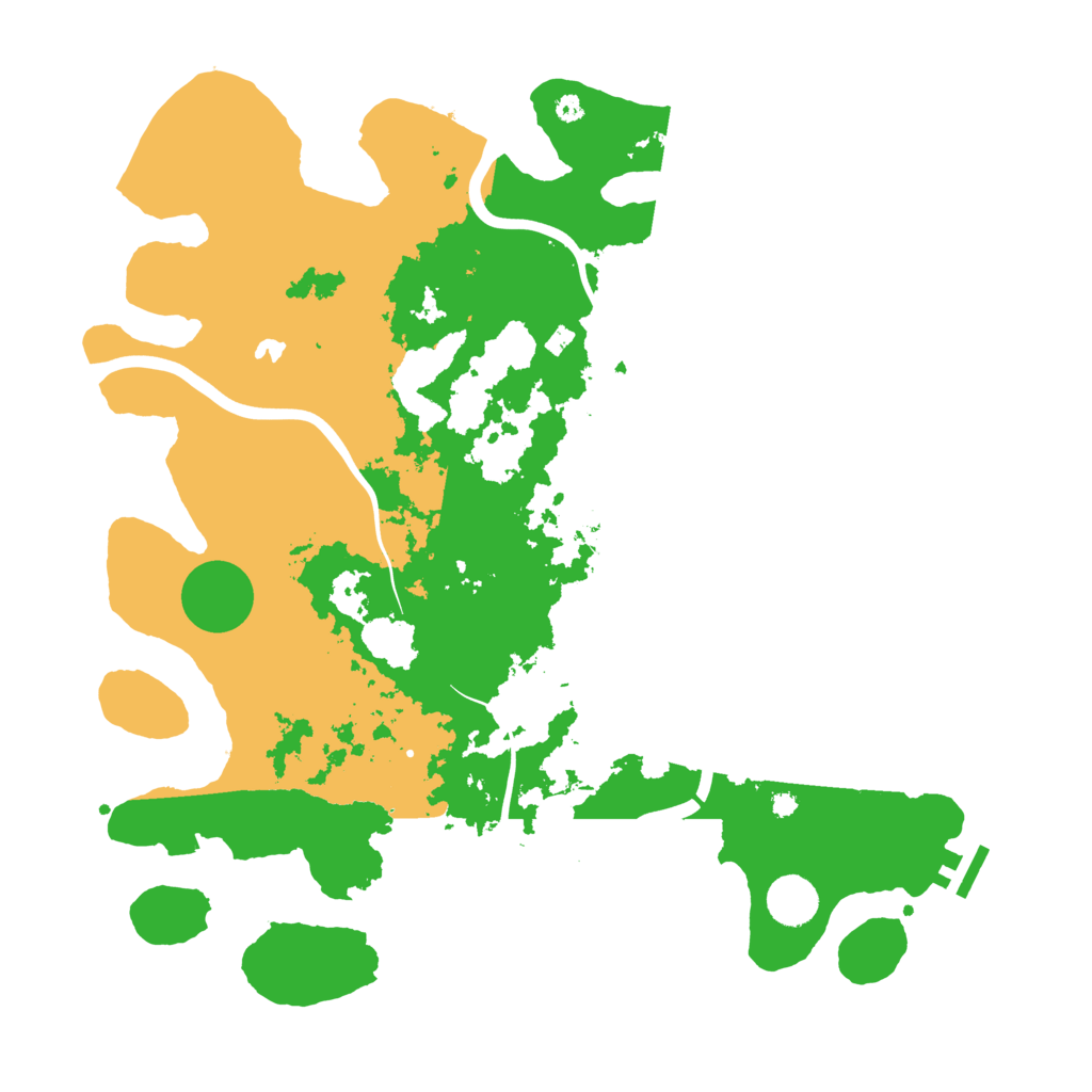 Biome Rust Map: Procedural Map, Size: 4000, Seed: 663119642
