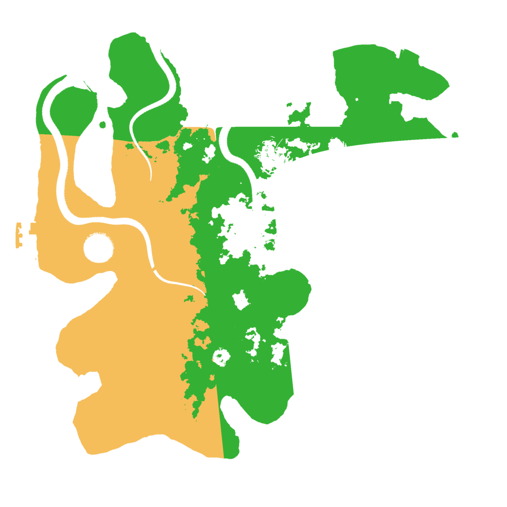 Biome Rust Map: Procedural Map, Size: 3000, Seed: 1424786363