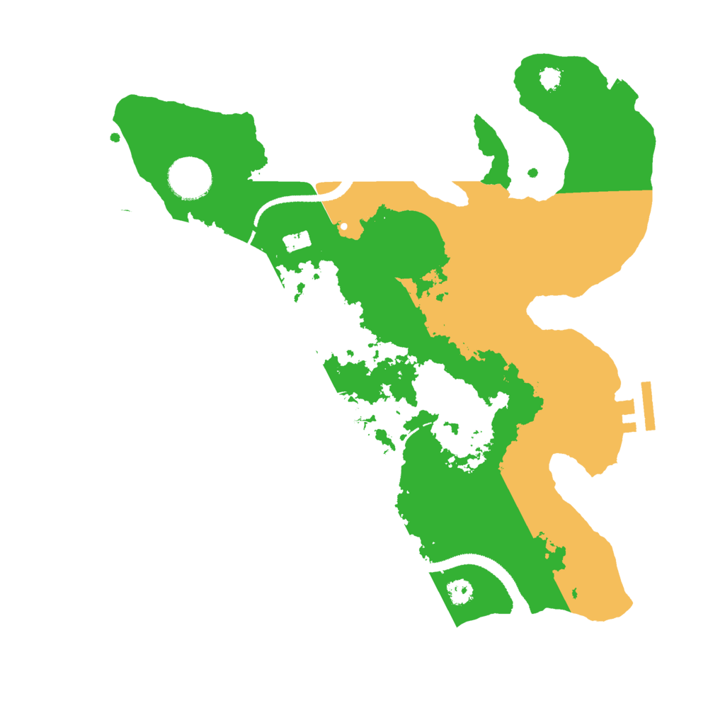 Biome Rust Map: Procedural Map, Size: 3000, Seed: 795328