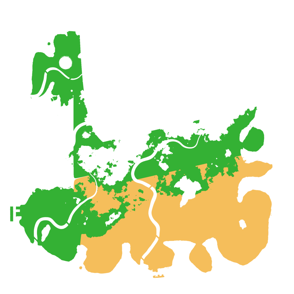Biome Rust Map: Procedural Map, Size: 4000, Seed: 1655881169