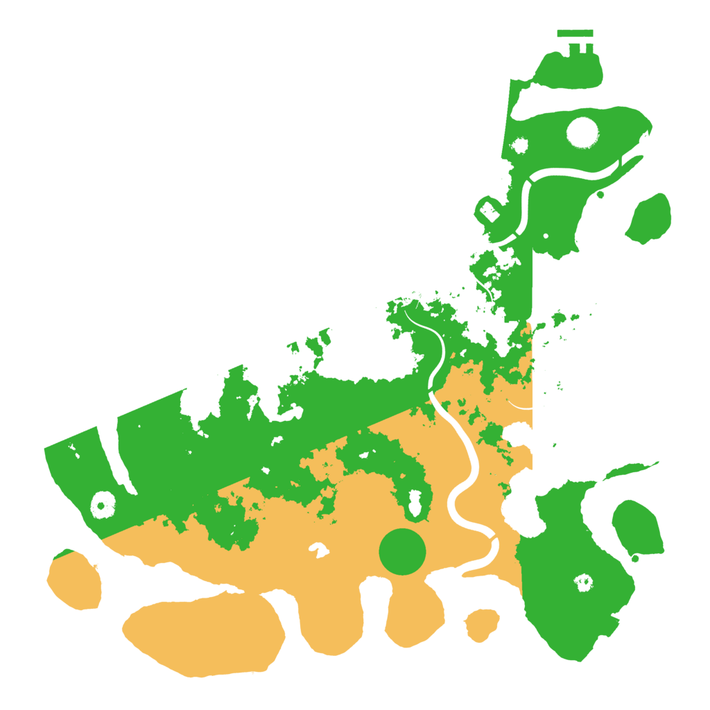 Biome Rust Map: Procedural Map, Size: 4000, Seed: 664985913