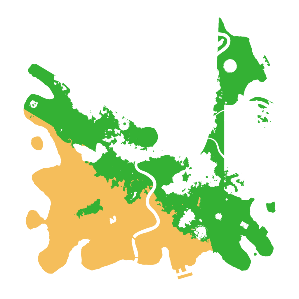 Biome Rust Map: Procedural Map, Size: 4000, Seed: 39084899