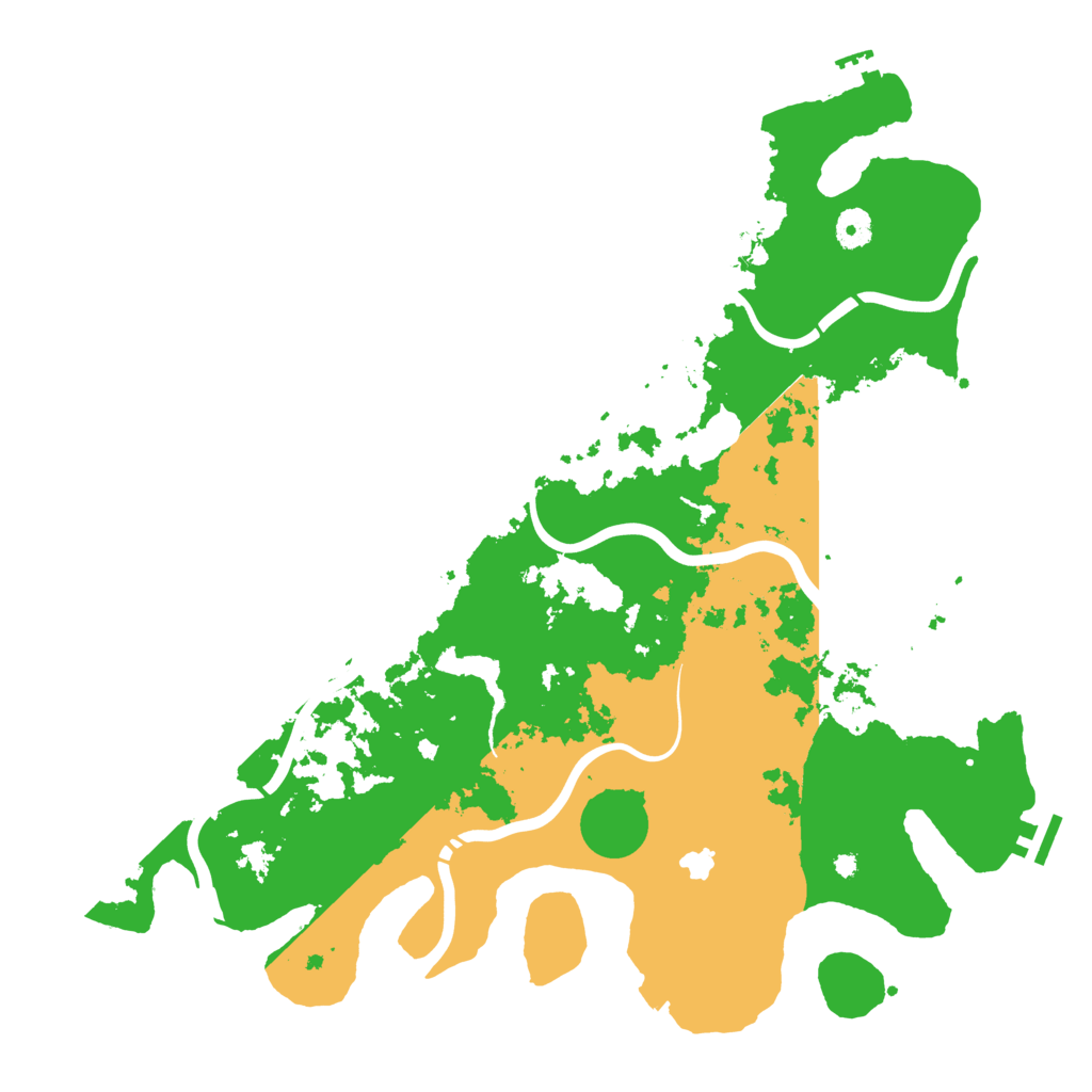 Biome Rust Map: Procedural Map, Size: 4250, Seed: 19827383