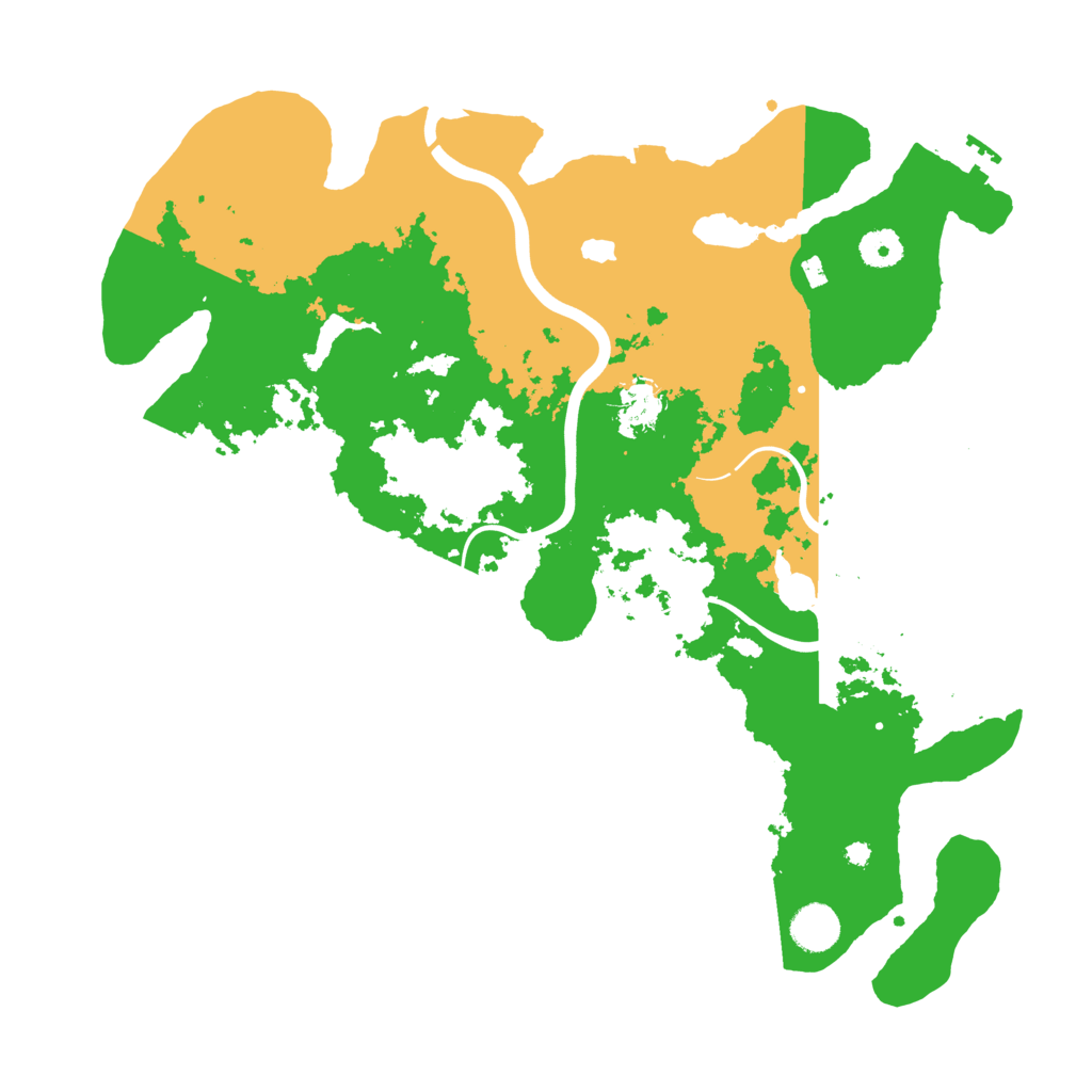 Biome Rust Map: Procedural Map, Size: 4000, Seed: 156432027