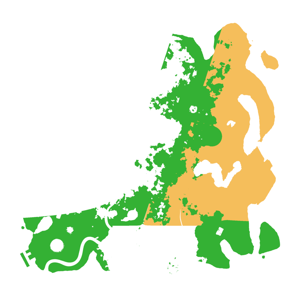 Biome Rust Map: Procedural Map, Size: 4000, Seed: 678438655
