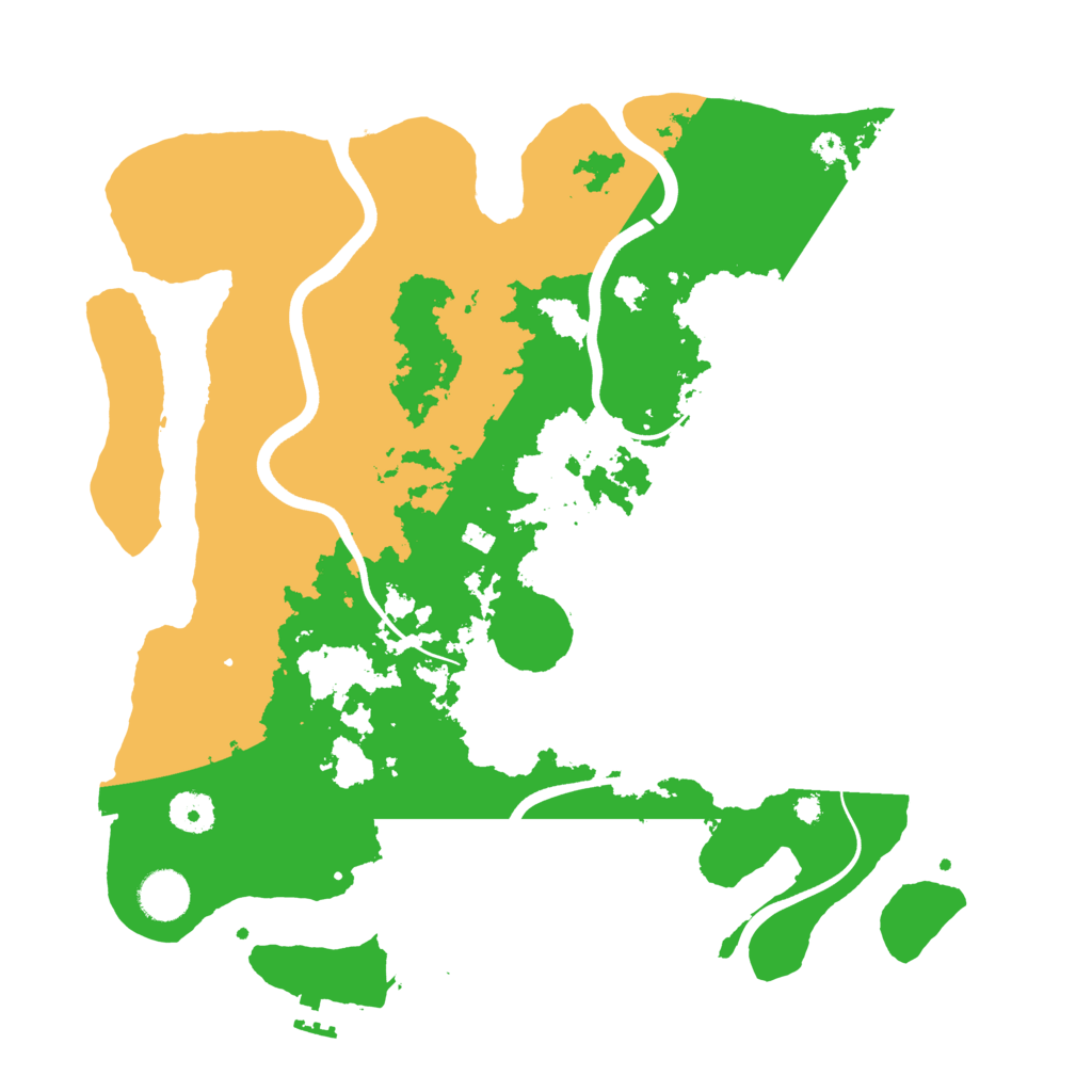 Biome Rust Map: Procedural Map, Size: 3750, Seed: 488978856